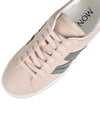 Monaco Logo Low Top Sneakers Pink - MONCLER - BALAAN 8