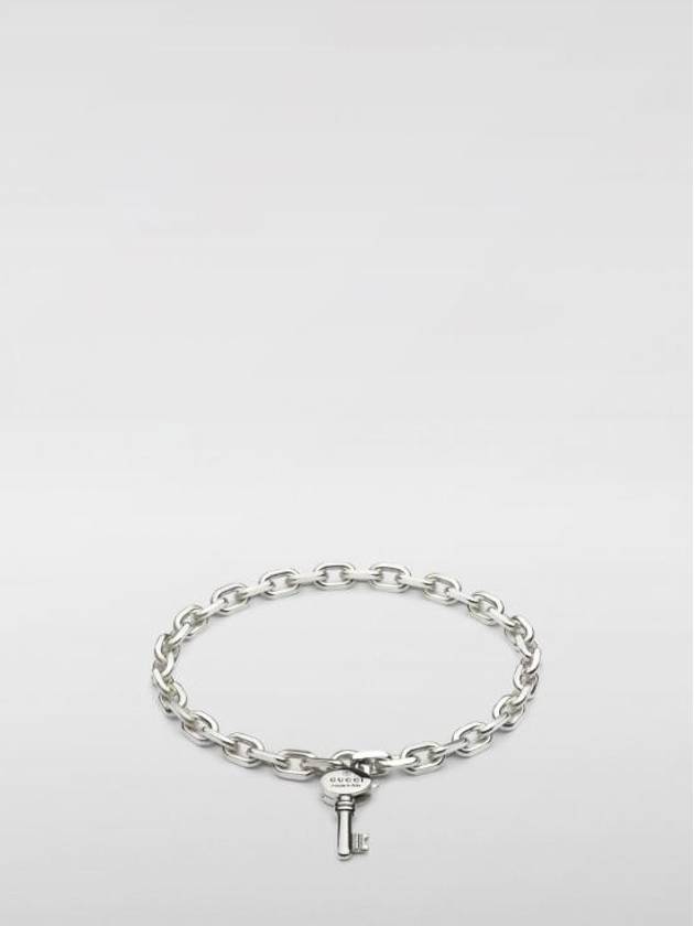 Trademark Chain Key Bracelet Silver - GUCCI - BALAAN 1