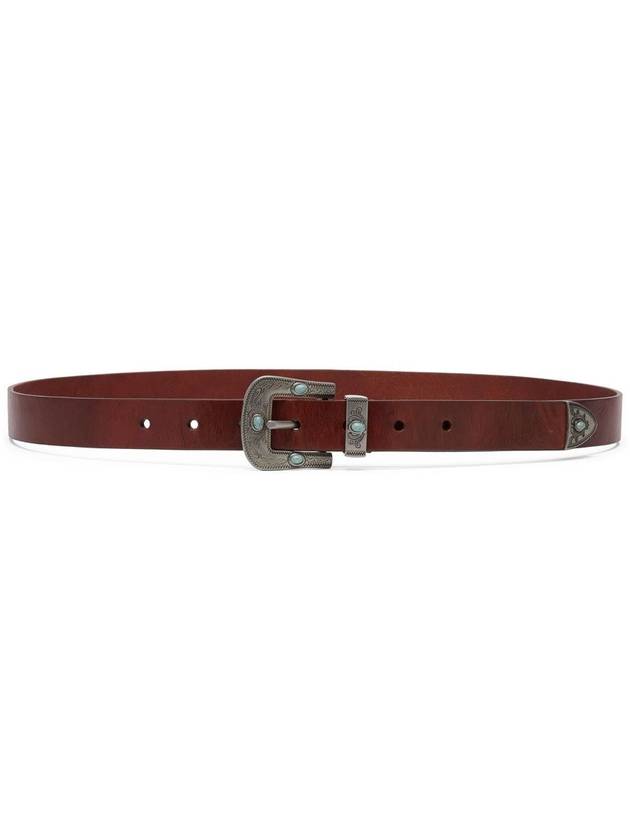 leather belt MAUDU264 C8028 BROWN - BRUNELLO CUCINELLI - BALAAN 2