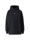 Logo Print Hooded Top Black - ACNE STUDIOS - BALAAN 1