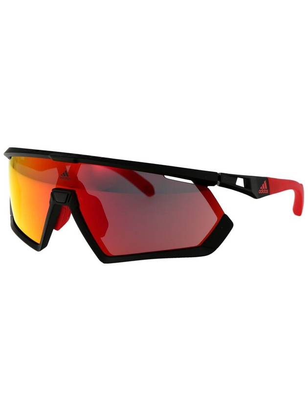 Eyewear Sports Shield Frame Sunglasses Red - ADIDAS - BALAAN 3