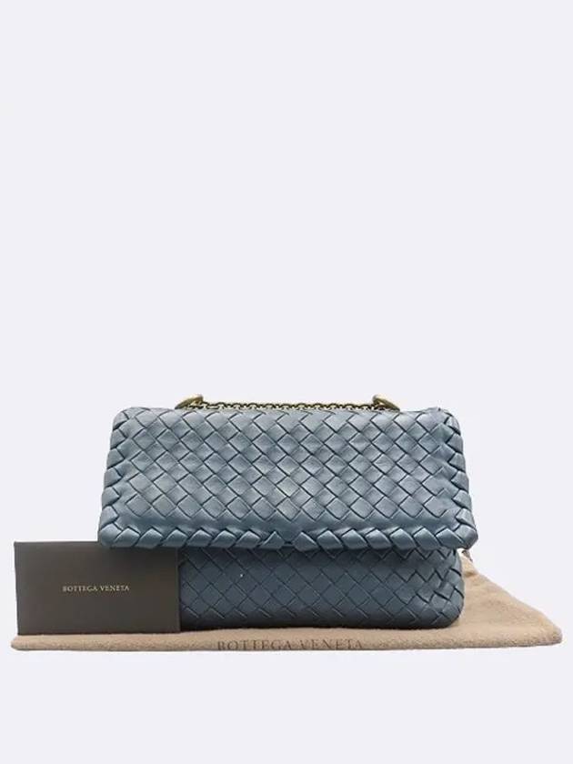 405738 Intrecciato Napa Olympia Small Cross Bag - BOTTEGA VENETA - BALAAN 1