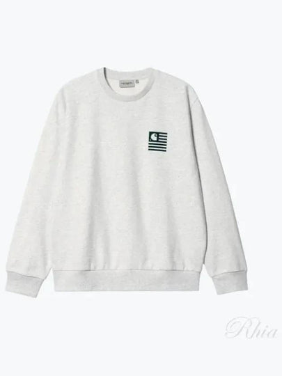 Logo Print Sweatshirt White - CARHARTT WIP - BALAAN 2