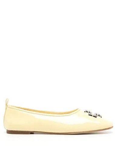 Eleanor Logo Decorated Ballerina Yellow - TORY BURCH - BALAAN 1