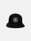 SS Link Bucket Hat Black - STUSSY - BALAAN 2