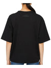 LEE SNW 829 BLACK Women's Short Sleeve TShirt - STUDIO NICHOLSON - BALAAN 4