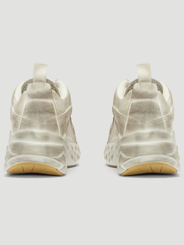 Manhattan Tumbled Low Top Sneakers White - ACNE STUDIOS - BALAAN 5