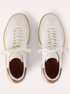 Men s Deerskin Tennis Work Shoes White - LORO PIANA - BALAAN 9