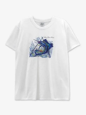 Florida Short Sleeve T Shirt White TFLORIDAWD018 - WILD DONKEY - BALAAN 1