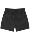 Logo Print Shorts Black - ACNE STUDIOS - BALAAN 2