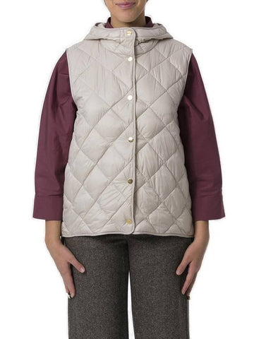 Quilted Padded Vest Ice - MAX MARA - BALAAN 1