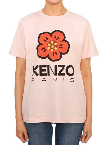 Balk Flower Women s Short Sleeve T shirt 2TS039 4SO 34 235 - KENZO - BALAAN 1