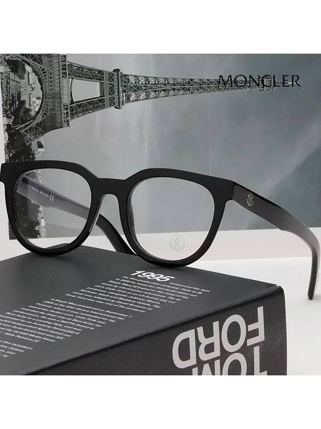 Eyewear Horn-Rim Eyeglasses Black - MONCLER - BALAAN 3