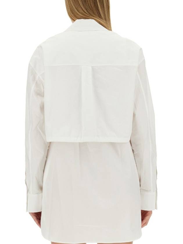 TB Shirt 4WC1246245 100 WHITE - ALEXANDER WANG - BALAAN 5