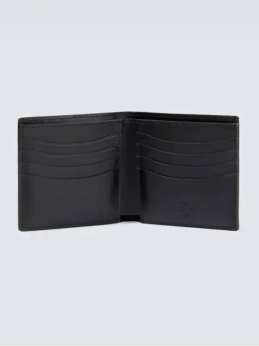 Multicard slot bill slip pocket debossed leather wallet - BERLUTI - BALAAN 2