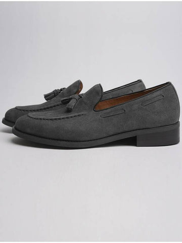 Miguel Suede Tassel Loafers SMG - FLAP'F - BALAAN 1