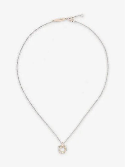 Twisted Gancini Necklace Gold - SALVATORE FERRAGAMO - BALAAN 2