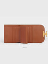 Triomphe Small Half Wallet Tan - CELINE - BALAAN 5