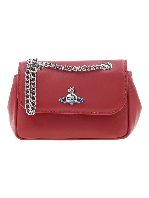 Nappa Chain Cross Bag Red - VIVIENNE WESTWOOD - BALAAN 1