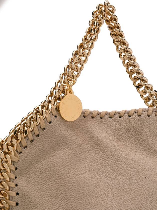 chain tote bag beige - STELLA MCCARTNEY - BALAAN 4