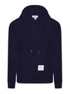 Men's Center Back Stripe Logo Patch Hoodie Navy - THOM BROWNE - BALAAN 2