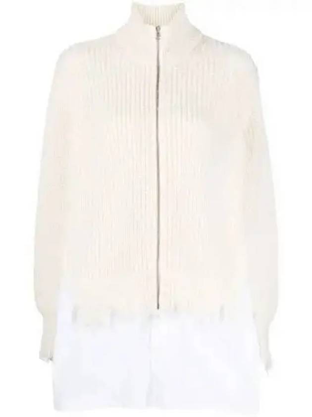 Women's Insert Camisia Cardigan Off White - MAISON MARGIELA - BALAAN 2