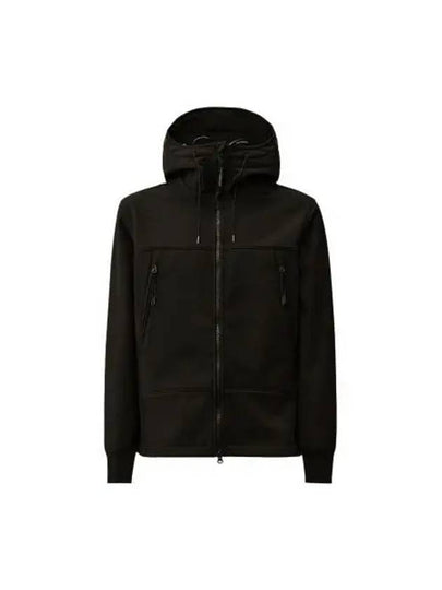 C.P. Shell-R Goggle Hooded Jacket Black - CP COMPANY - BALAAN 2