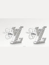 LV Iconic Earrings Silver - LOUIS VUITTON - BALAAN 2