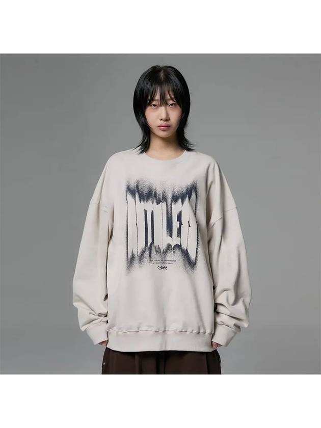 Spread Sweatshirt Beige - CRUMP - BALAAN 1