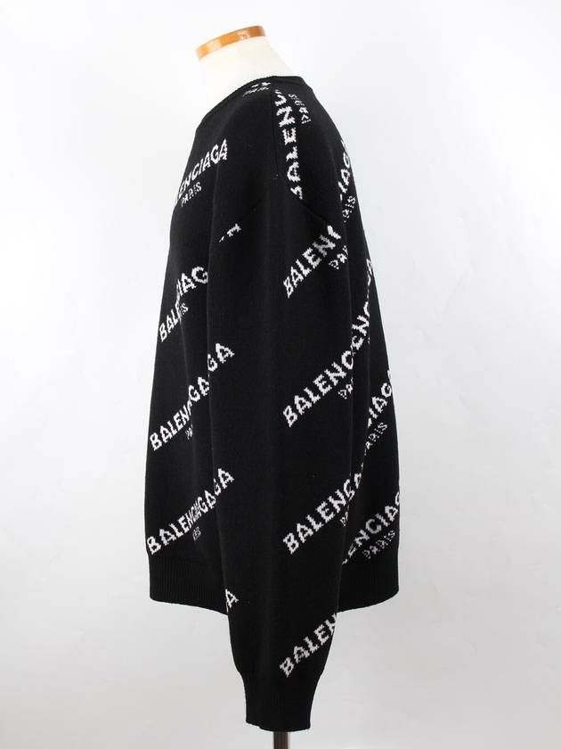 Paris multi logo knit XL - BALENCIAGA - BALAAN 3