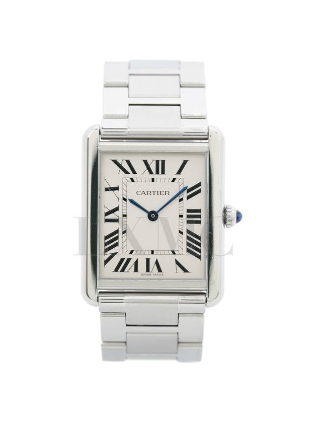 Tank Solo Watch Large Steel Must 3169 W5200014 - CARTIER - BALAAN 4