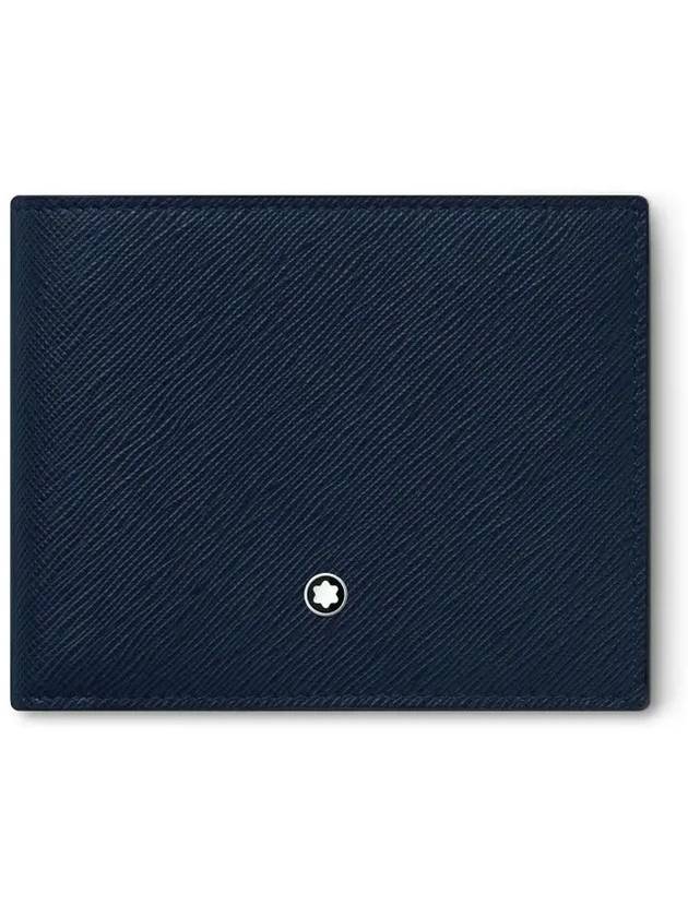 Sartorial Leather Bicycle Wallet Navy - MONTBLANC - BALAAN 2