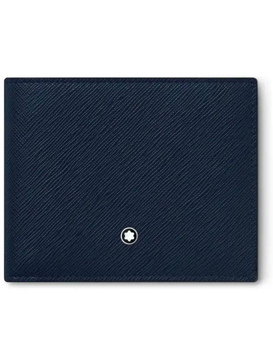 Sartorial Leather Bicycle Wallet Navy - MONTBLANC - BALAAN 2