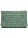 Classic Duo Shoulder Bag Green - BOTTEGA VENETA - BALAAN 10