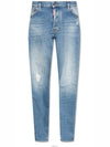 Medium Preppy Wash Cool Guy Straight Jeans Light Blue - DSQUARED2 - BALAAN 6