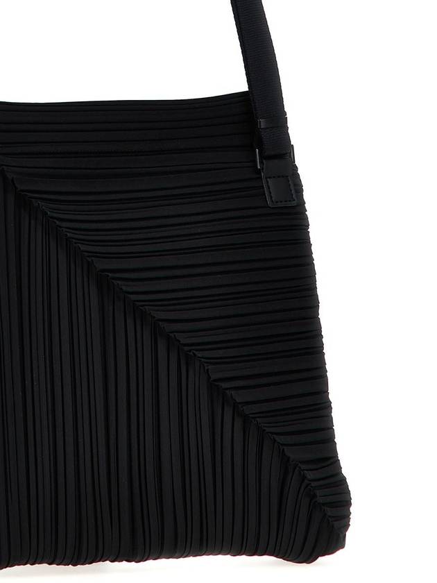 Pleats Please Issey Miyake 'Diagonal Pleats Bag' Shoulder Bag - ISSEY MIYAKE - BALAAN 3