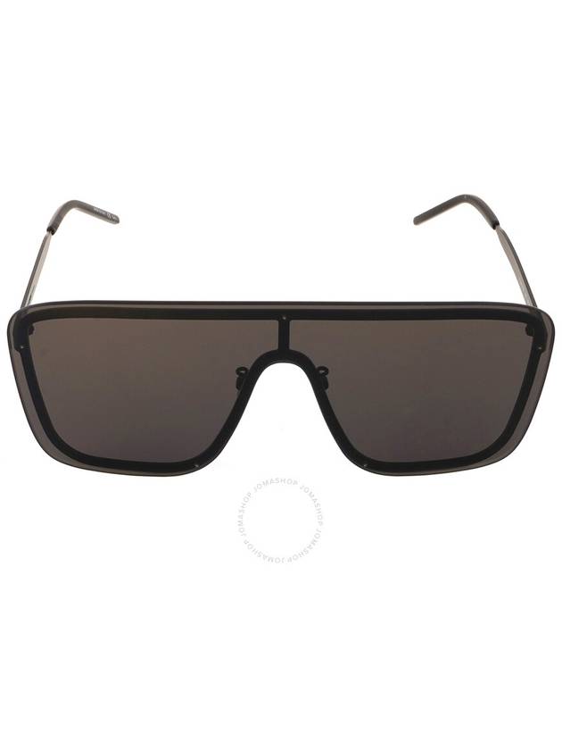 Saint Laurent Black Mask Unisex Sunglasses SL 364 MASK 002 99 - SAINT LAURENT - BALAAN 1