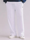 Marcasite Basic Wide Pants White Melange Gray - MACASITE - BALAAN 1