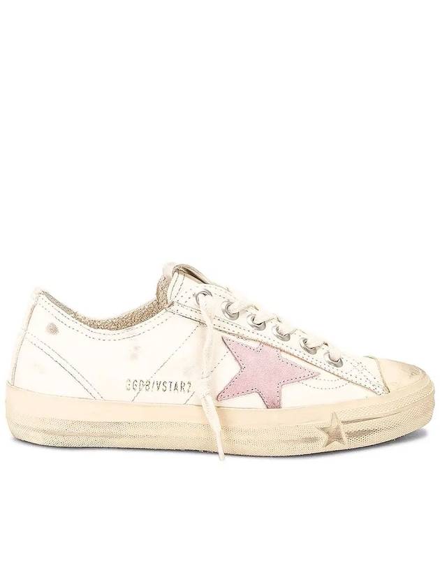 V-Star Leather Low Top Sneakers Beige - GOLDEN GOOSE - BALAAN 3