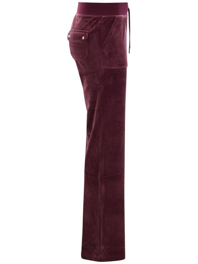 Cotton velvet trousers - JUICY COUTURE - BALAAN 3