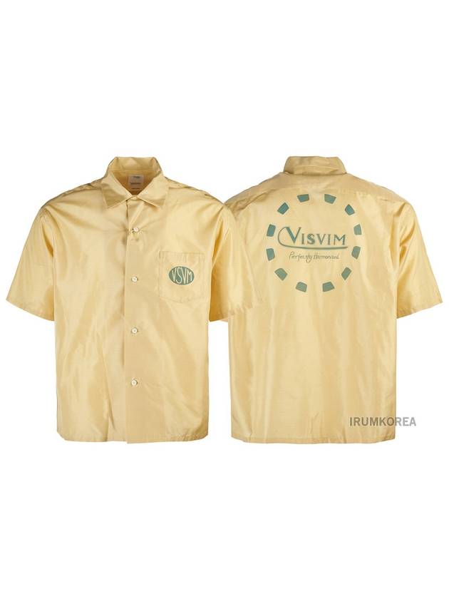 Men s Crosby Shirt 0124105011009 YELLOW - VISVIM - BALAAN 1