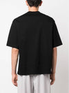 Short Sleeve T Shirt RMTS0026J20810 Black - LANVIN - BALAAN 4