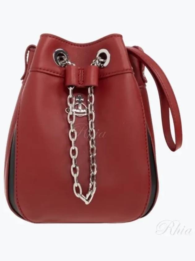 Chrissy Small Bucket Bag Red - VIVIENNE WESTWOOD - BALAAN 2