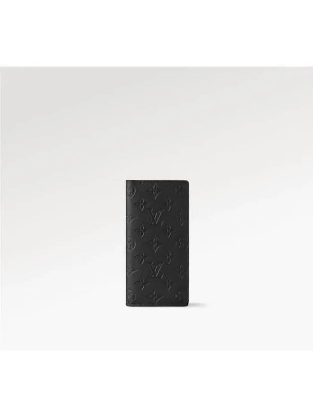 Brazza Monogram Long Wallet Black - LOUIS VUITTON - BALAAN 2