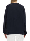 Spray ORB Raglan Sweatshirt Navy - VIVIENNE WESTWOOD - BALAAN 4