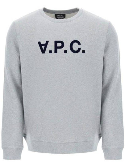 VPC Logo Crew Neck Sweatshirt Grey - A.P.C. - BALAAN 2