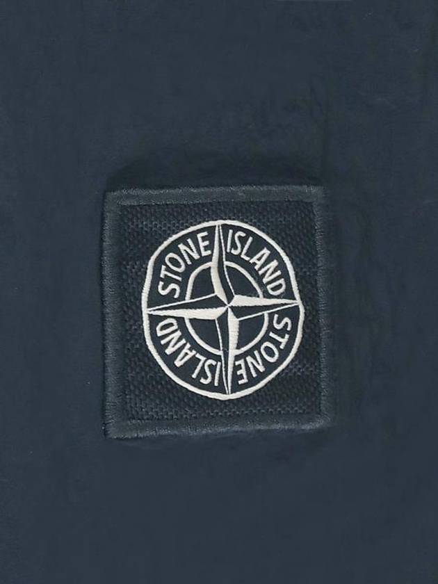 Patch Logo Nylon Swim Shorts Navy - STONE ISLAND - BALAAN 4