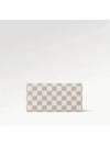 Emilie Damier Canvas Long Wallet Pink - LOUIS VUITTON - BALAAN 6