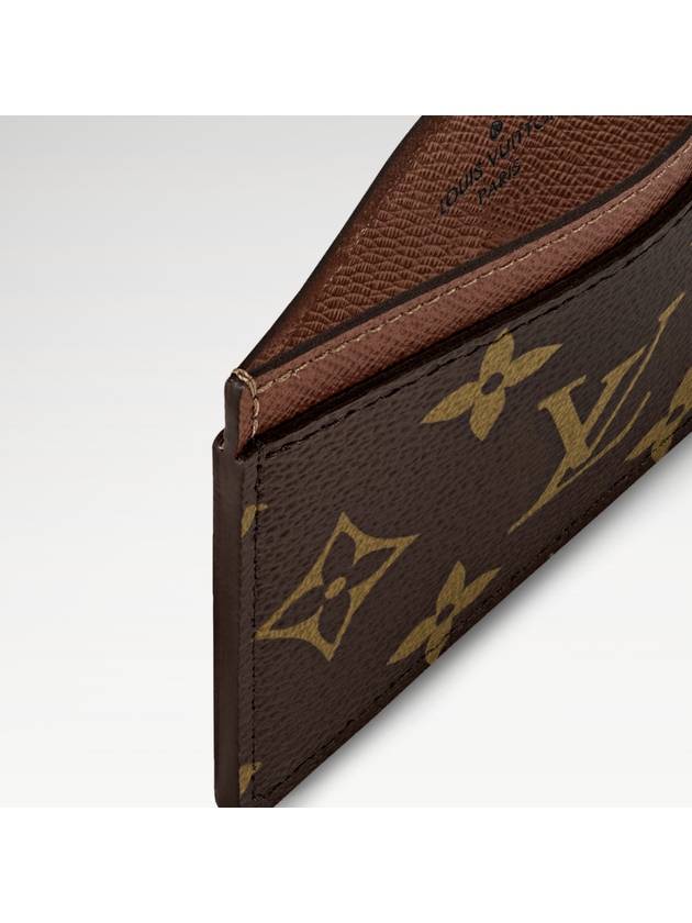 Monogram Card Wallet Brown - LOUIS VUITTON - BALAAN 6