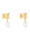 LV Iconic Louisa Earrings Gold - LOUIS VUITTON - BALAAN 4